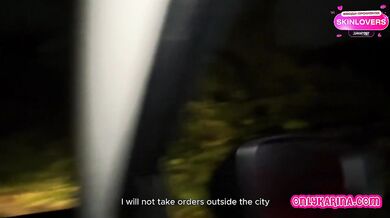 After party the alt girl decided to stretch her wet holes with a taxi driver's juicy cock. fake taxi