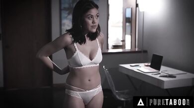 PURE TABOO Lustful Teen Kendra Spade Offers Her Virgin Ass To Her Stepbrother Small Hands
