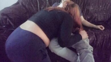 I wanted to watch a good movie and she wanted to give me a good blowjob deepthroat style, all while