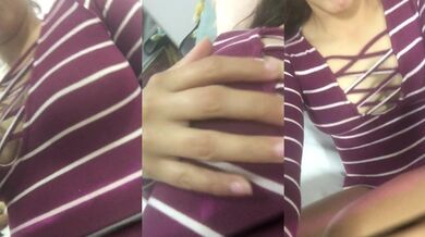 I couldn't stop giving myself a sensual finger