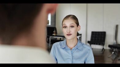 Blonde Secretary Freeze Fucked - Tiffany Tatum Creampie Cum in Mouth Time Stop Sex