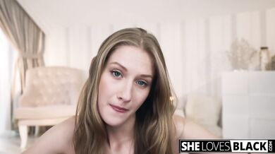 Petite Blondie Tiffany Tatum Takes In BBC On POV Sex
