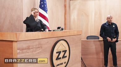 BRAZZERS - Kylie Rocket Takes Justice Into Her Own Hands & Fucks Mick Right In The Courtroom