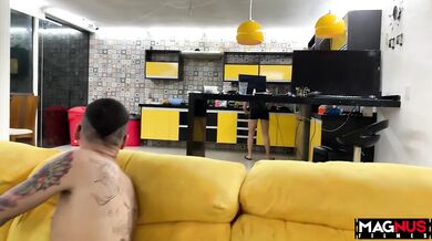 Extreme squirting orgasm with two dicks - Free