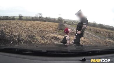 Fake Cop - Tattooed Punk Chick with Great Tits and Ass Fucked by COP