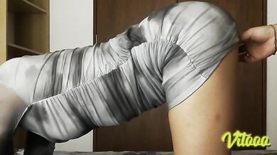My girlfriend likes to model her clothes and have great sex