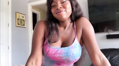 Playing a Game With Perfect Black Step Mom - Family Therapy - Alex Adams