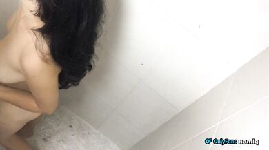 Despues de la ducha una buen polvo en la cama