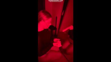 18yo blonde from Sweden gives sloppy JOI – throat fucking my toy while telling you how to cum hard ????????