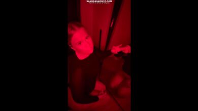 18yo blonde from Sweden gives sloppy JOI – throat fucking my toy while telling you how to cum hard ????????