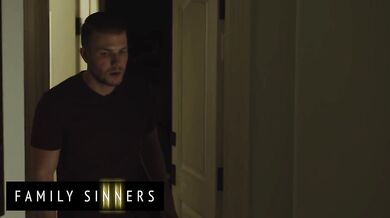 FAMILY SINNERS - Busty MILF Seduces Her Son-In-Law And Deepthroats His Throbbing Dick