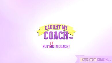 Seductive Star Player Scarlet Skies Tells Her Coach, "You're Already So Hard For Me"