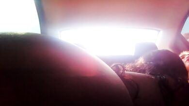 My girlfriend asks me for sex on the way home and the driver makes a video