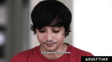 ADULT TIME - Eliza Ibarra Puts On Wrong Glasses & Fucks Her Stepbro Instead Of BF! GERMAN SUBTITLES