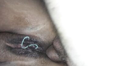 9 orgasm anal super delicious,this bitch can't stop cumming while he sticks it in her big ass