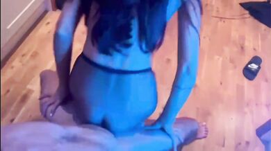 stripper oils up and fucks client