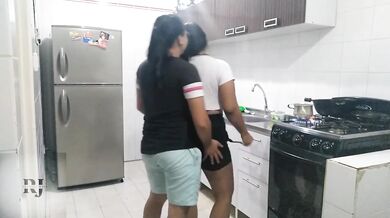 fucking in the kitchen