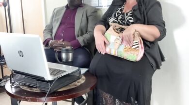 Business Meeting Results In Blowjob - (bbw ssbbw, Fat ass, big butt, thick ass, big booty, phat ass)