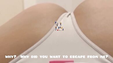 Giantess Pierina Goddess and the prisoners of her ass