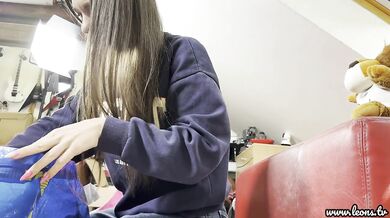 Hot and Sexy All Amateur Tight Pussy Girls in Casting Backstage do Try on Haul for Miniskirt Panties