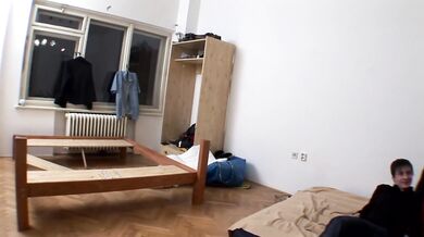 Young girlfriend fucked at home