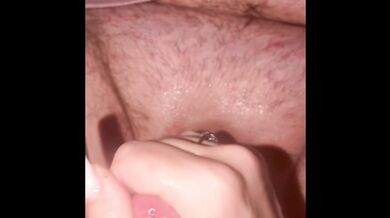 He cums on my feet while I stroke with my soft feet and hands