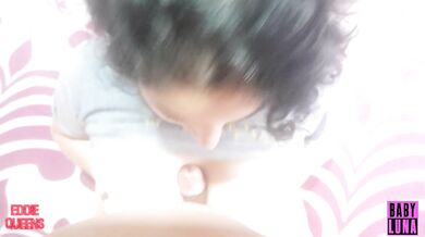 My stepsister gives me a footjob and I fill her pussy with milk Ft Eddie Queens