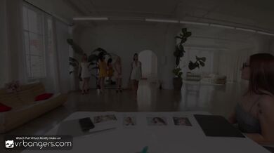 VR Bangers: Two Slutty Teen Models Fuck Hard After Casting In FFM Threesome pt.1