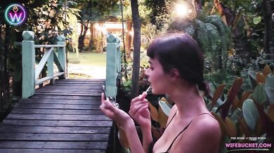 Homemade sex by Wifebucket - Cute couple taped their beautiful anniversary from dinner to breakfast