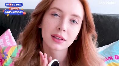 Lustful ASMR artist fucked on camera and got a creampie