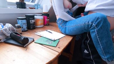 College Girl gets seduced by Teacher