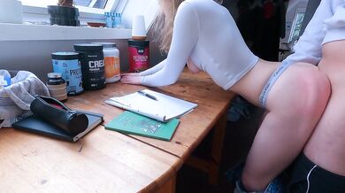College Girl gets seduced by Teacher