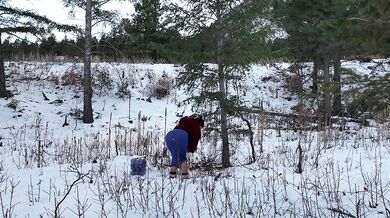 Big Booty Stranger Lets Me Fuck Her At Campsite On Christmas