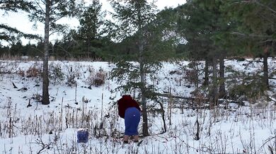 Big Booty Stranger Lets Me Fuck Her At Campsite On Christmas