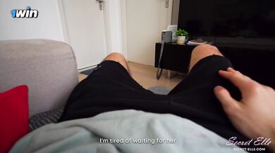 gf's SISTER Begging for more and gets UNEXPECTED CREAMPIE, when gf in the shower - Secret Elle
