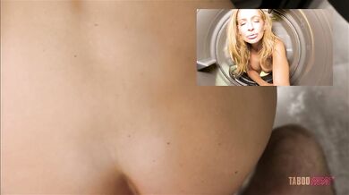 Step Mom Stuck and Fucked in the Washing Machine - Anal - Gigi Dior - Luke Longly - Cory Chase