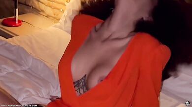Curly brunette cheats on her boyfriend with an Italian bull_BEATRICE SEGRETI