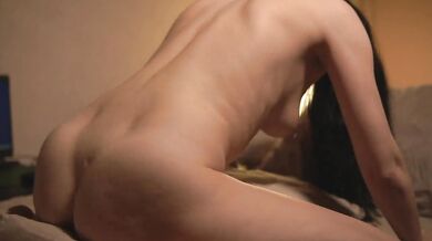 straddling a pillow and cumming