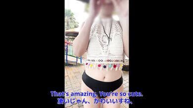 [Swimsuit beauty pick-up sex] "I'm separated from my friends ..." Call out at the pool and go to the hotel She kept complimenting me on how cute she was, and she let me inside!