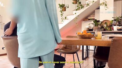 I FUCK MY VIRGIN NEIGHBOR, I SUCKED HIS COCK AND AFTER HE FUCKED ME, I WAS ALL WET!!