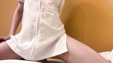 Teacher riko changed to a job...Pervert Nurse??拘束されたい変態教師、ナースになる