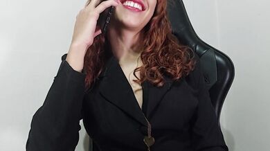 JOI Chief makes you cum on her tits on video call