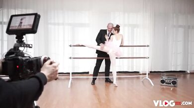 Petite Lina Joy Performs Awesome Ballet Fuck