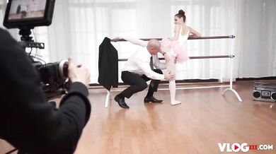 Petite Lina Joy Performs Awesome Ballet Fuck