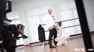 Petite Lina Joy Performs Awesome Ballet Fuck