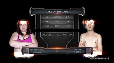 Betty Brickhouse vs Fuck Buck - Big Bad Betty Delivers the Strapon