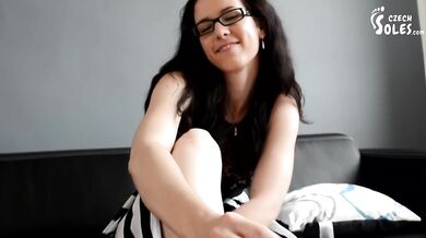 She knows what you like (POV foot worship, high heels, sexy bare feet, colleague feet, sexy soles)