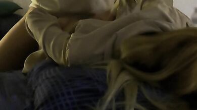 We get home frome dinner, and she asks me to stick my cock in her.