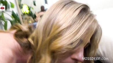Black Dutch Guy fucks Blonde Naugty Women