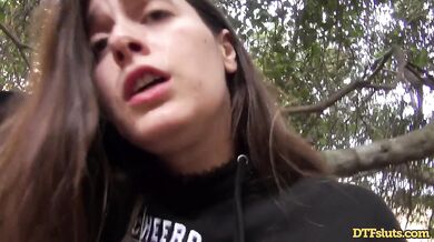 DTFSluts - Had sex in the car | Abbie Maley and James Deen